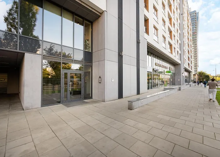 Apartman Wola Grzybowska Lavish By Bookinghost Varsó